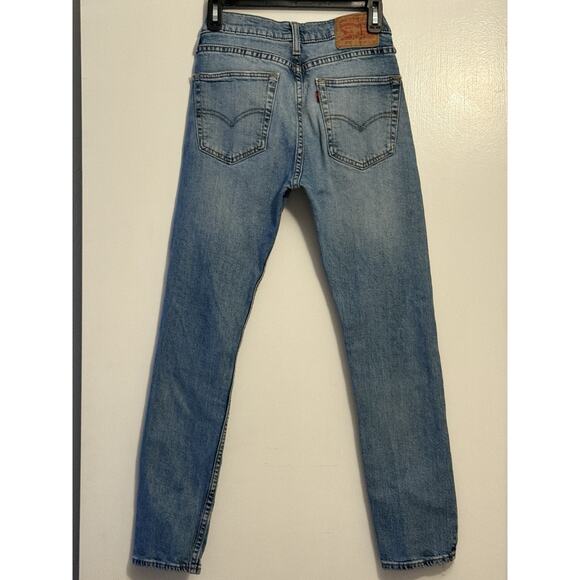 LEVI'S 510 Vintage Classic Skinny Fit Women's Distressed Jeans - Size 28x30 - Picture 2 of 6